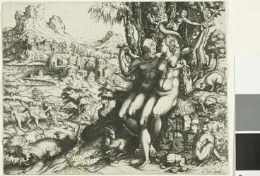 Adam en Eva en de Verdrijving uit het Paradijs