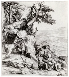 Landschap met Sint Hiëronymus
