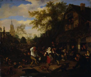 Een Kermis, 1697