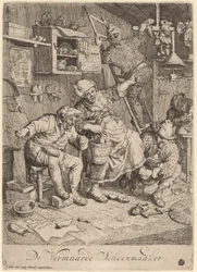 De vrolijke schoenmaker