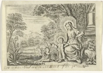 Heilige Familie met Johannes de Doper