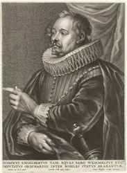 Portret van Engelbert Tajé, baron van Wemmel