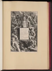Titelpagina voor Hubert Goltzius, Romanae et Graecae Antiqvitatis Monvmenta (Opera Omnia, I)