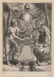 Titelpagina voor M.C. Sarbievski, Lyricorum Libri IV