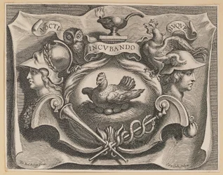 Vignet voor de Titelpagina van Martinus Bonacina, Opera Omnia
