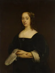 Portret van een vrouw, 1648