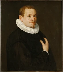 Mannenportret, laat 16e (schilderij op doek)