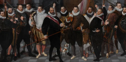 De compagnie van kapitein Dirck Jacobsz Rosecrans en luitenant Pauw, Amsterdam, 1588