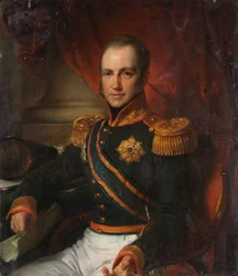 Portret van Godart Alexander Gerard Philip, baron van der Capellen, gouverneur-generaal van Nederlands-Indië