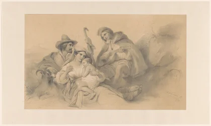 Rustende landlieden