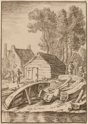 Scheepswerf, 1761, gepubliceerd 1765