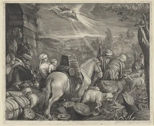 Abraham verlaat Haran