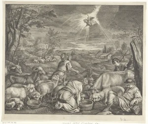 Abraham vertrekt naar Sichem / Verkondiging aan de herders