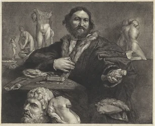 Portret van Andrea Odoni