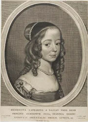 Henrietta Catharina, prinses van Oranje Nassau, uit Negen Portretten