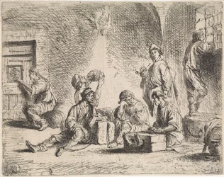Gevangenen in kerker