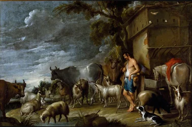 Het verhaal van de verloren zoon: de bewaker van de varkens.