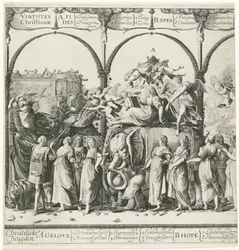 Triomftocht van Willem van Oranje, plaat a