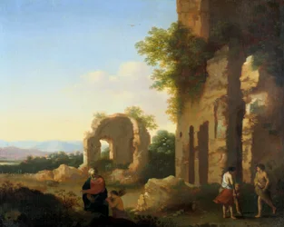 Het vertrek van Abraham en Isaac, 17e eeuw