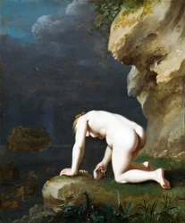 De godin Calypso redt Ulysses, 1630