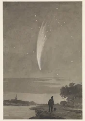 De komeet van Donati, 10 oktober 1858