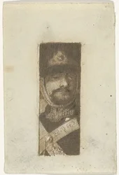 Portret van een soldaat