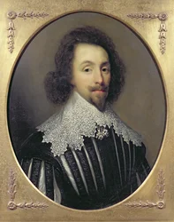 Portret van Koning Karel I van Groot-Brittannië en Ierland (1600-49)