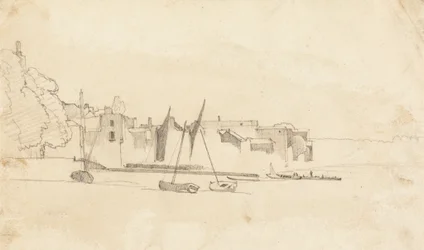 Kleine boten in de haven
