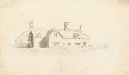 Uitzicht op een huis