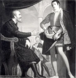 Michelangelo en Francesco I de Medici