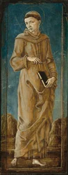 Sint Franciscus (detail), ca. 1470-1480