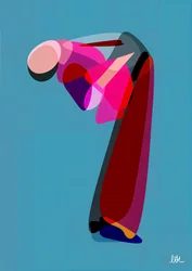 De haarspeld, 2020 (digitale kunst)