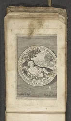 Putto met doorboord hart