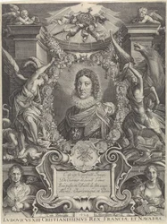 Busteportret van Lodewijk XIII