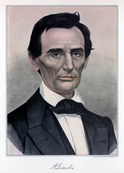Abraham Lincoln, zestiende president van de Verenigde Staten, 19e eeuw