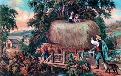 Hooitijd, de laatste lading, 1868