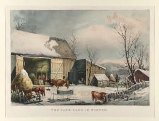 De Boerderij in de Winter