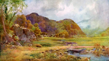 Op het moeras bij Lodore, Cumberland, 1924-1926