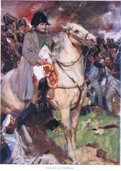 Napoleon bij Waterloo 1815