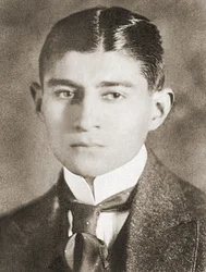 Portret van Franz Kafka, (1883 - 1924)