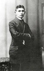 Portret van Franz Kafka (1883-1924)