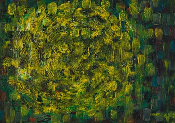 Levendig groen-geel abstract