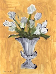 Witte tulpen