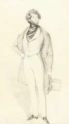 Portret van graaf d