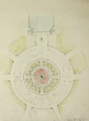 Potomac Round Point, Washington D.C., Plantekening, 1909