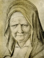 Portret van een Franse dame