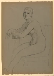 Tekening, mevrouw Cortland DePeyster F, 1881