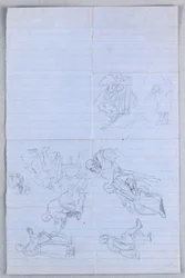 Tekening, Studie voor "Wetenschappelijke Groep", 1858