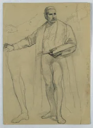 Studie voor "Titian Showing"