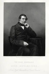 Frederic Thesiger, 1e Baron Chelmsford, Engels jurist en politicus, ca. 1880